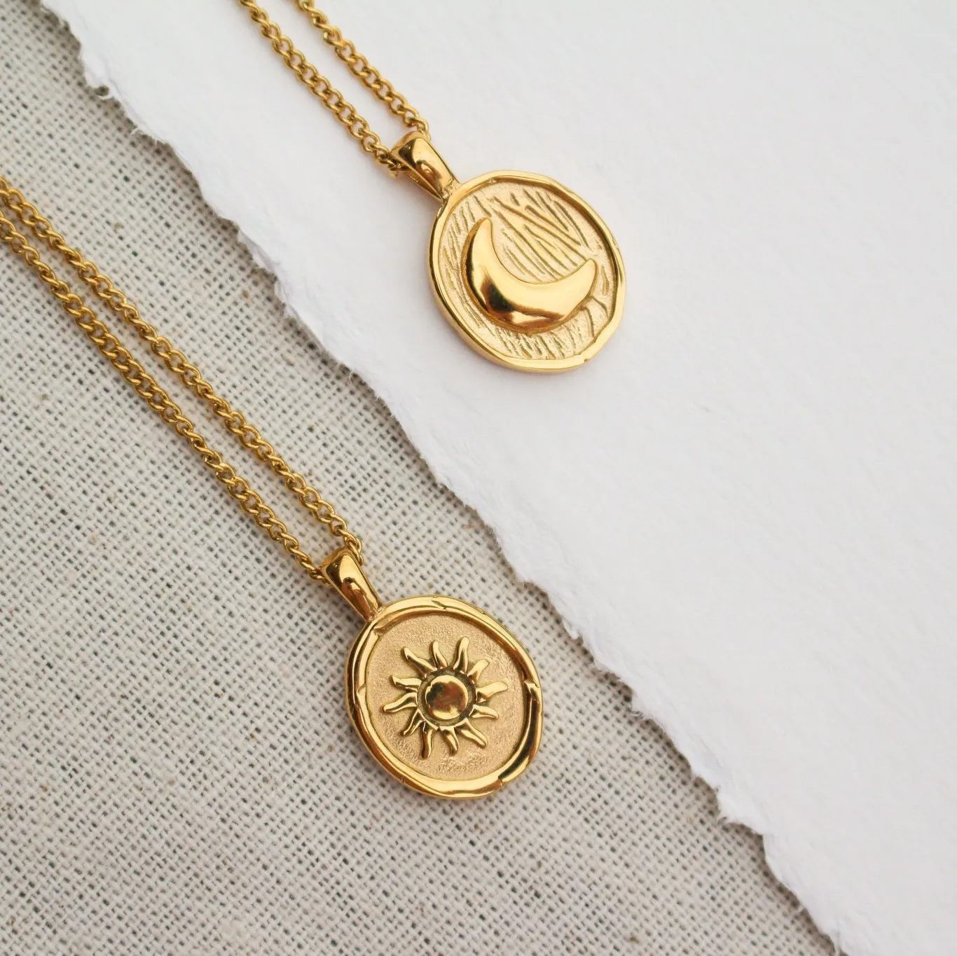 Birth Flower Necklace - Retro Wodoodporny Naszyjnik z Zawieszką w