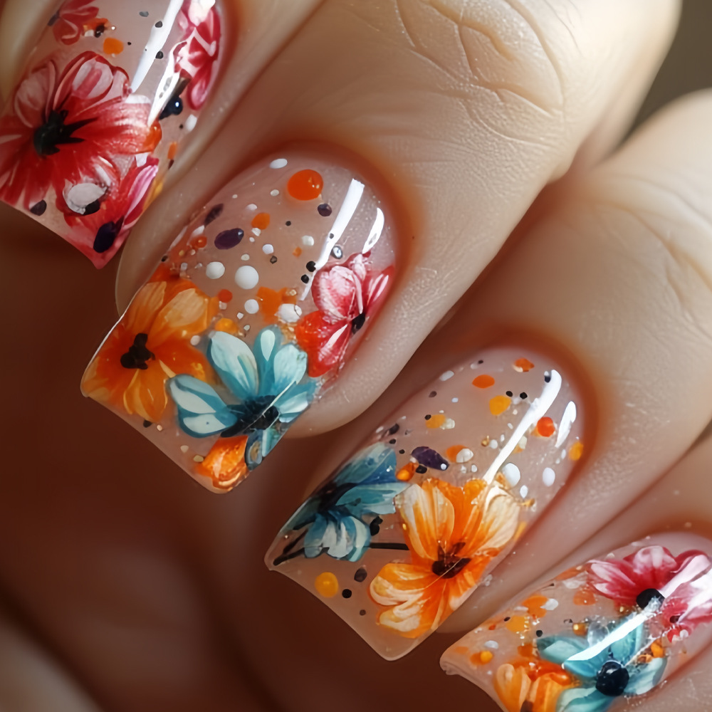 24 szt./zestaw Średniej długoś – Pressed Flower Art recenzja i cena