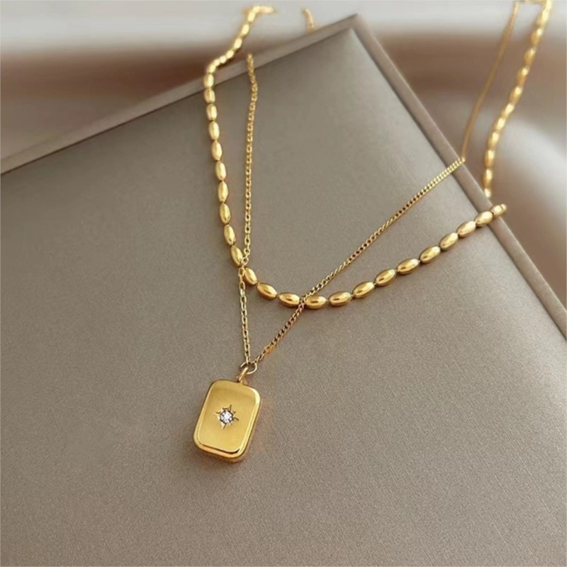 ANENJERY stal nierdzewna 316L  – Birth Flower Necklace recenzja i cena